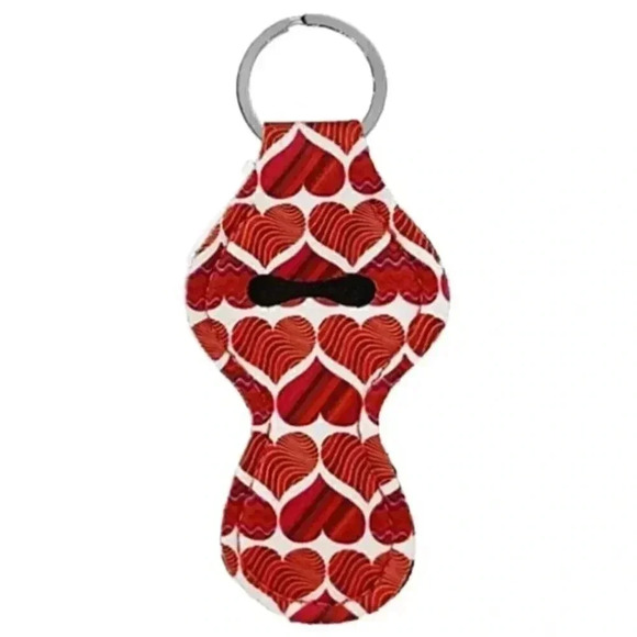 Chapstick/Lipstick Holder Keychain - Picture 1 of 5